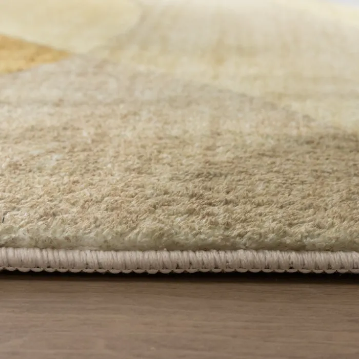 Moderner Teppich - Field Gelb