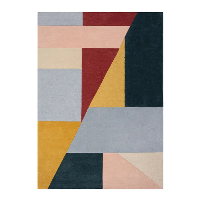 Moderner Teppich - Mozo Alwyn Bunt Rosa