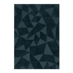 Moderner Teppich - Mozo Shard Petrol Blau