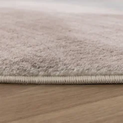Moderner Teppich Rund - Field Taupe