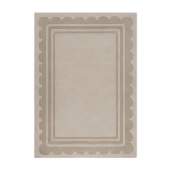 Moderner Teppich - Scallo Lois Beige
