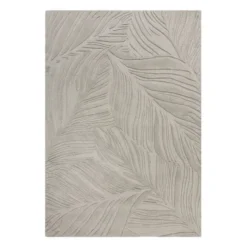 Moderner Teppich - Solacio Leaves Grau