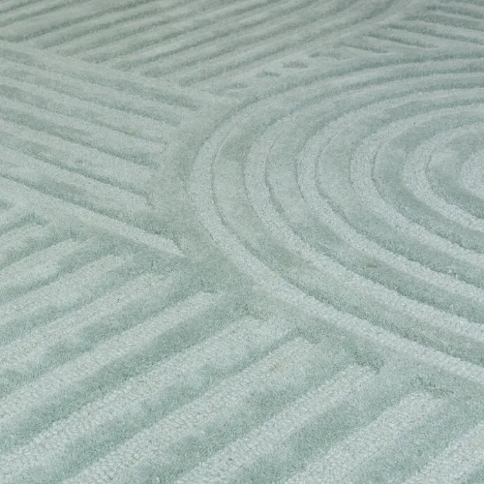 Moderner Teppich - Solacio Zen Blau Grün