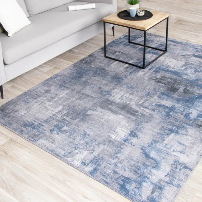 Moderner Teppich - Strength Blau