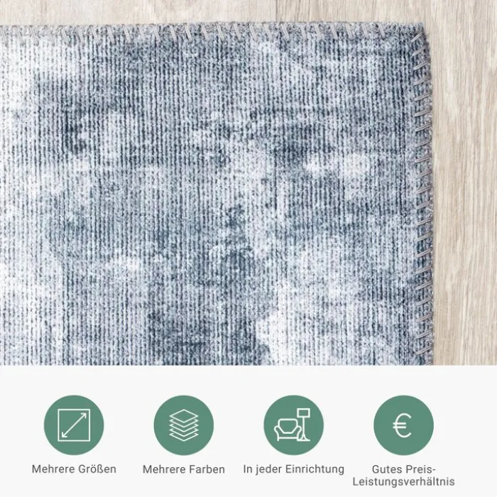Moderner Teppich - Strength Grau