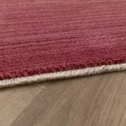 Nachhaltiger Teppich - Kaia Rot