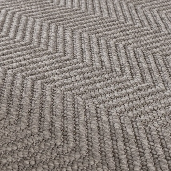Nachhaltiger Teppich - Lorre Lines Grau Anthrazit