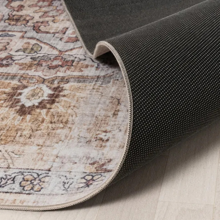 Orientteppich - Leyla Medaillon Taupe