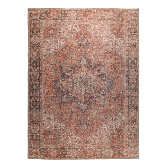 Orientteppich - Liva Kashan Terrakotta