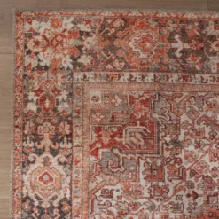 Orientteppich - Liva Kashan Terrakotta
