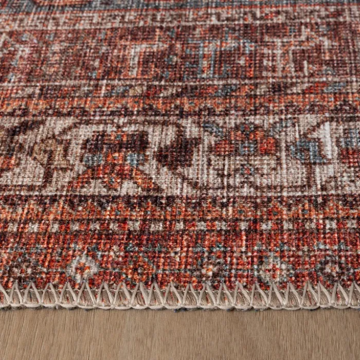 Orientteppich - Liva Medaillon Terrakotta