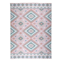Outdoor Teppich Boho - Vedra Aztec Rosa