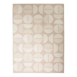 Outdoor Teppich - Capri Circles Beige Creme