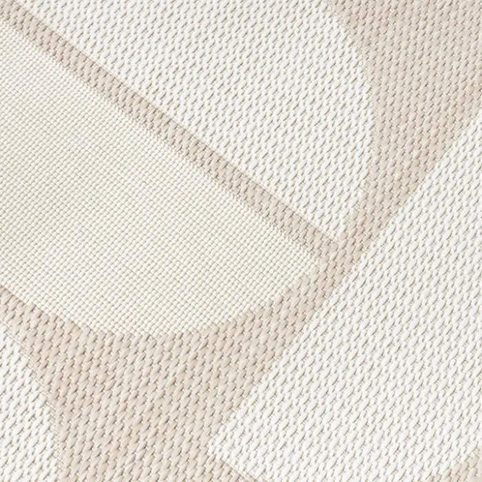 Outdoor Teppich - Capri Circles Beige Creme