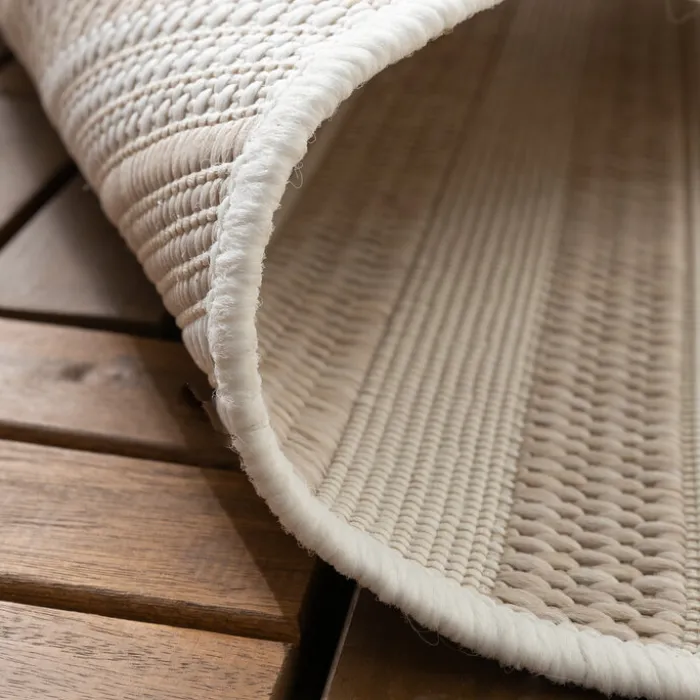 Outdoor Teppich - Capri Curves Beige Creme