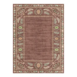 Outdoor-Teppich - Maui Border Braun
