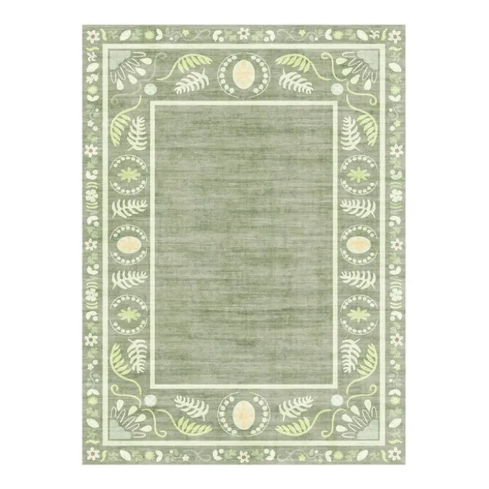 Outdoor-Teppich - Maui Border Grün