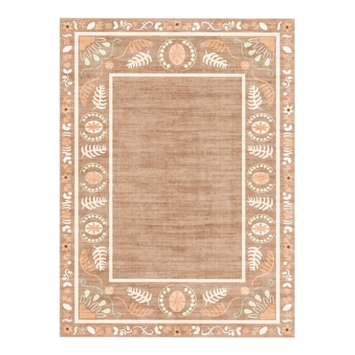 Outdoor-Teppich - Maui Border Terrakotta
