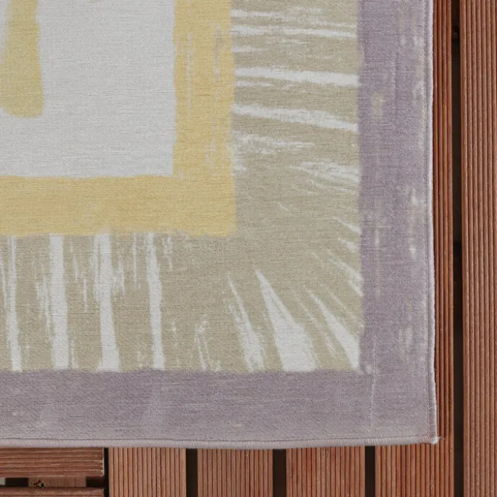 Outdoor-Teppich - Oasis Palm Gelb Lila