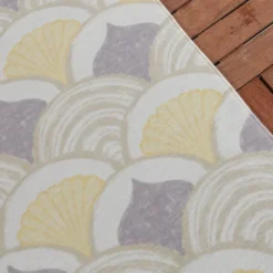 Outdoor-Teppich - Oasis Shell Gelb Lila
