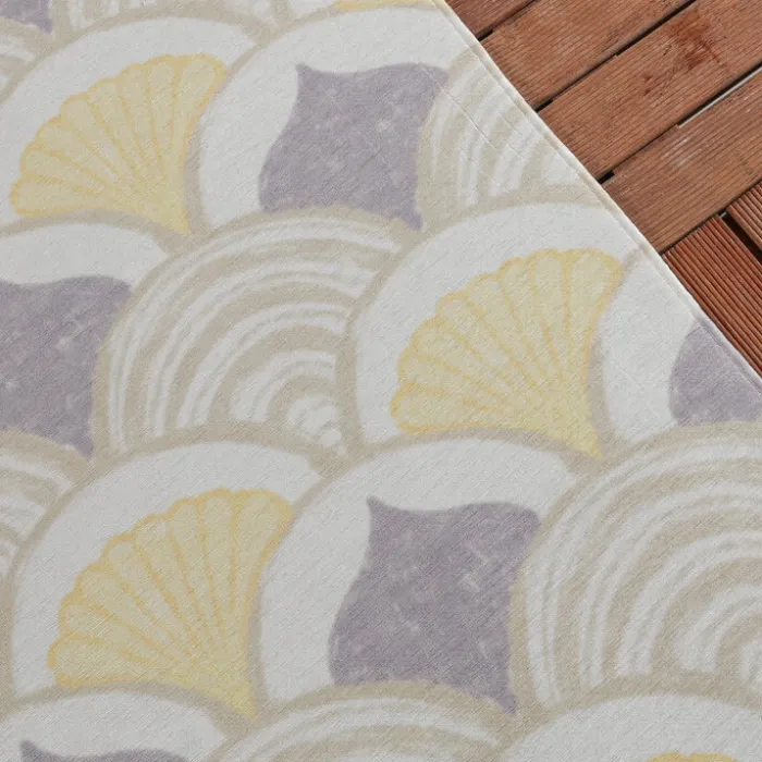 Outdoor-Teppich - Oasis Shell Gelb Lila