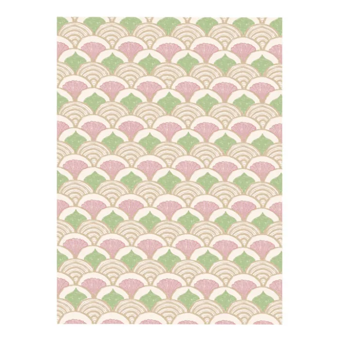 Outdoor-Teppich - Oasis Shell Rosa Grün