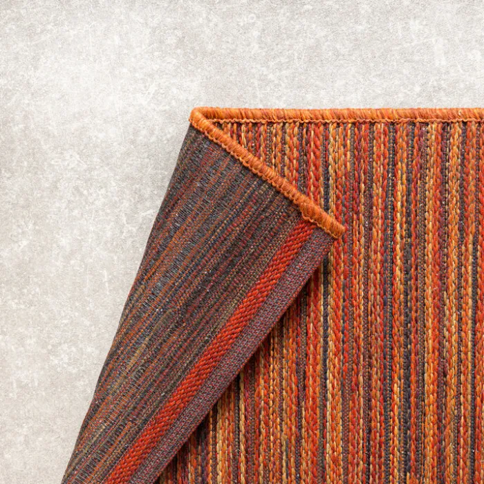 Outdoor Teppich - Torres Rot Meliert