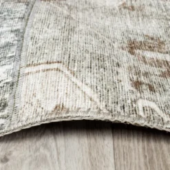 Patchwork Teppich - Lago Grau