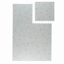 Puzzlematte - Alfie Dots Hellgrau - 120x180cm