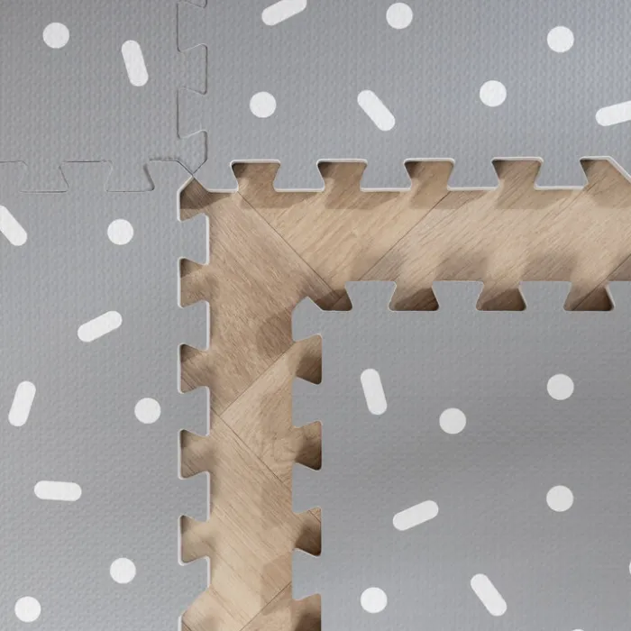 Puzzlematte - Alfie Sprinkles Grau - 120x180cm