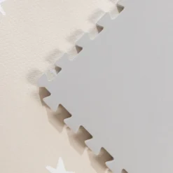 Puzzlematte - Alfie Stars Grau/Beige - 120x180cm