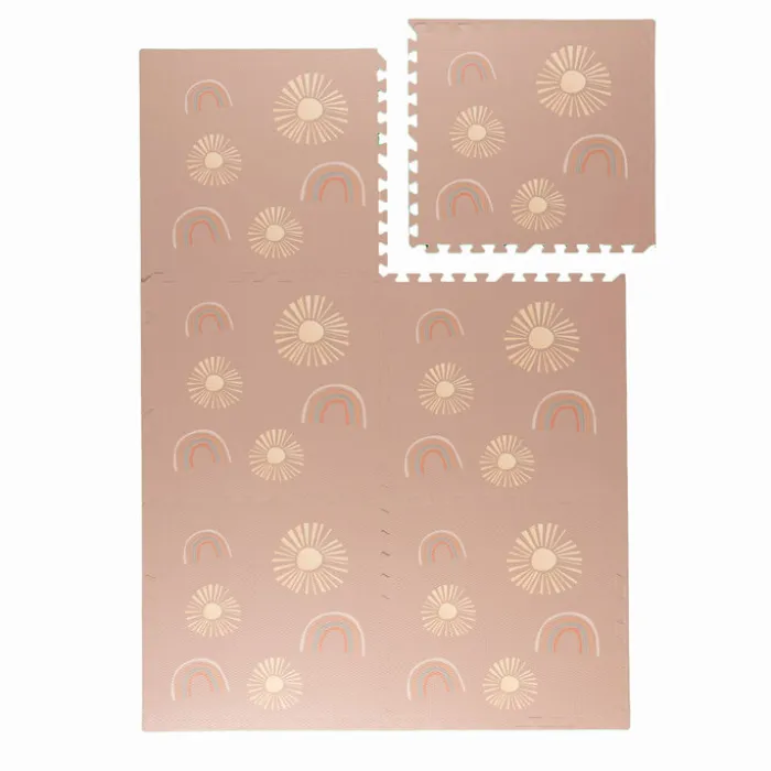 Puzzlematte - Alfie Sun Rosa - 120x180cm