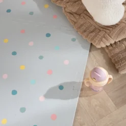 Puzzlematte - Alfie XL Dots Hellgrau - 180x180cm