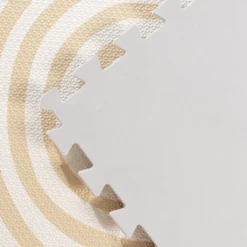 Puzzlematte - Alfie XL Grid Beige - 180x180cm