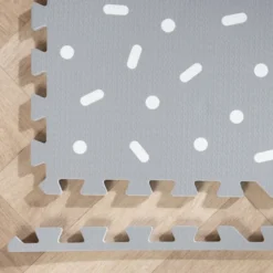 Puzzlematte - Alfie XL Sprinkles Grau - 180x180cm