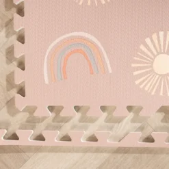 Puzzlematte - Alfie XL Sun Rosa - 180x180cm