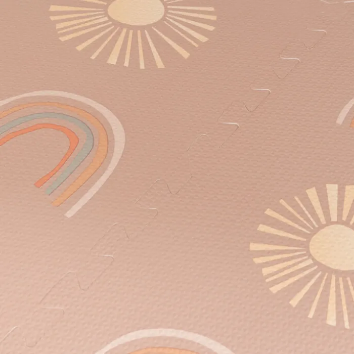 Puzzlematte - Alfie XL Sun Rosa - 180x180cm