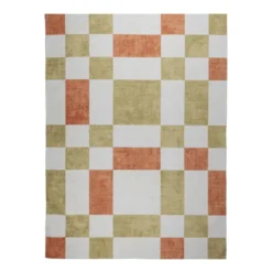 Retro In- & Outdoorteppich - Pop Cubes Terra
