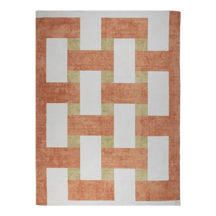 Retro In - & Outdoorteppich - Pop Lines Terra