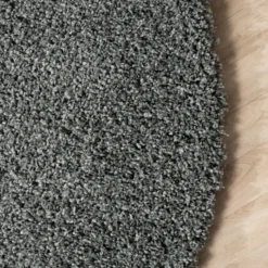 Runder Wohnzimmer Teppich - Yves Grün