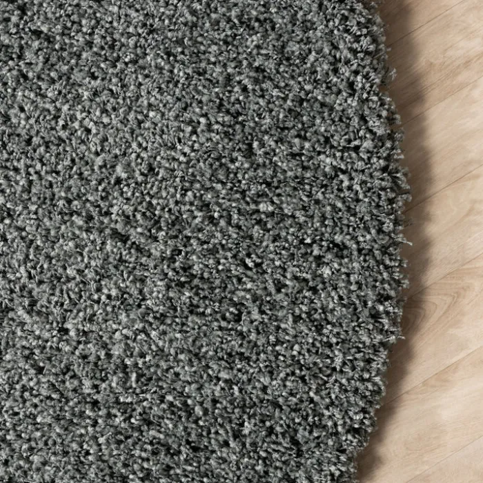 Runder Wohnzimmer Teppich - Yves Grün