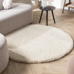 Runder Wohnzimmer Teppich - Yves Creme
