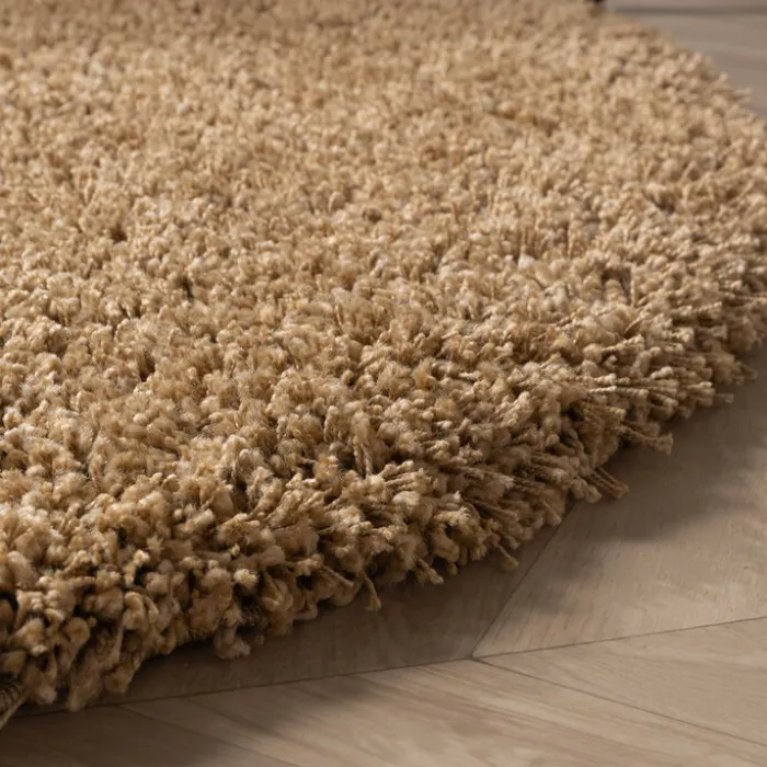 Runder Wohnzimmer Teppich - Yves Gold