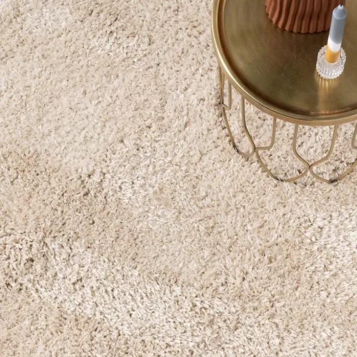 Shaggy Teppich Oval - Blaze Beige - 160x230cm