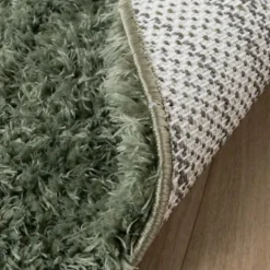 Shaggy Teppich Oval - Blaze Grün - 160x230cm