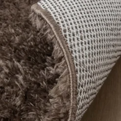 Shaggy Teppich Oval - Blaze Taupe - 160x230cm