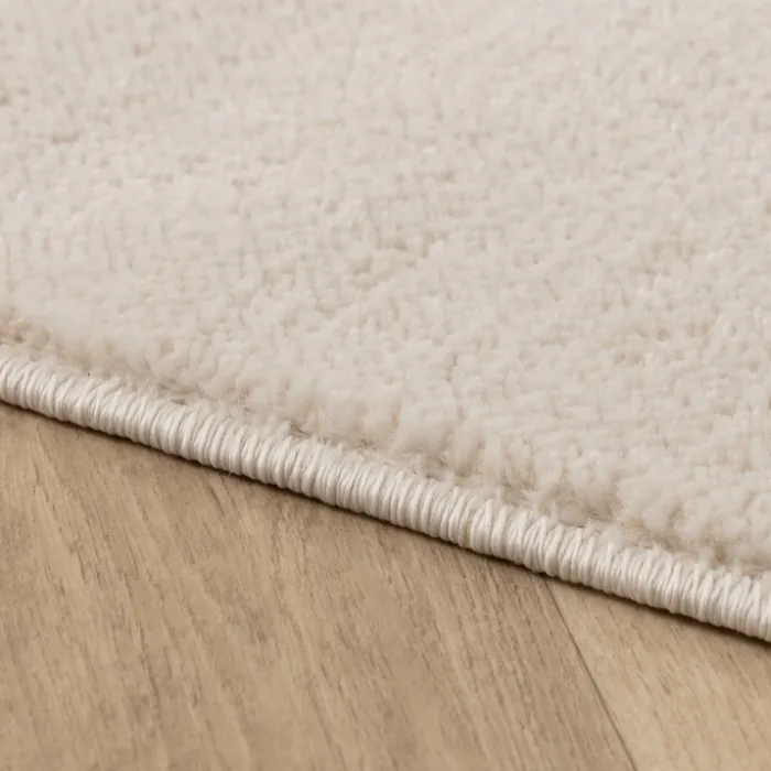 Skandinavischer Teppich - Aurora Circles Beige