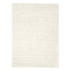 Skandinavischer Teppich - Lova Maze Creme