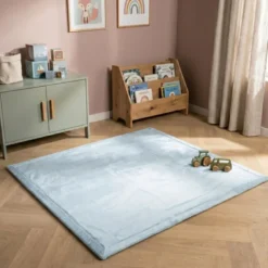 Spielmatte Baby Quadratisch - Jip Blau