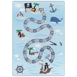 Spielmatte - Pleun Piratenfahrt Blau